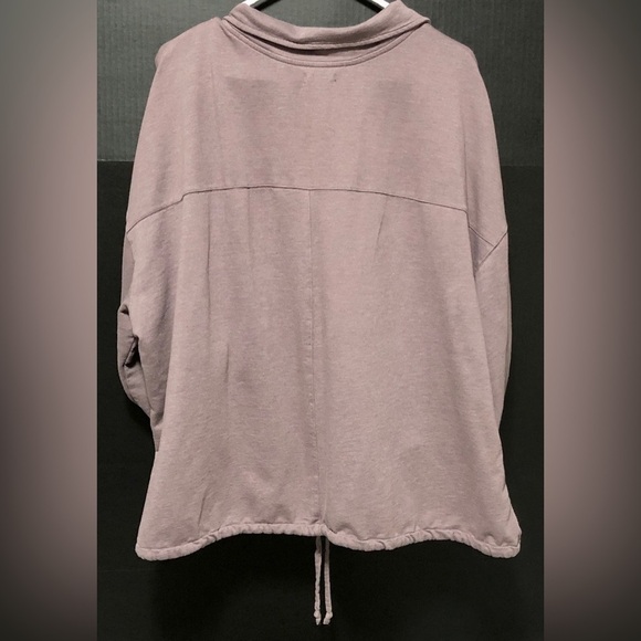 💫Maurice’s Purple Zip Neck Pullover Sweatshirt - Picture 7 of 9